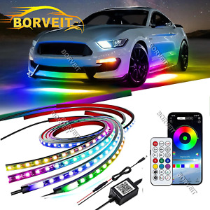 Dream Color Chasing Car Underglow kit APP Remote Control For Ram 1500 2500 3500 