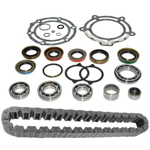 1995-97 Chevy NP231C Transfer Case Rebuild Kit w/ Bearing Gasket Seal Borg Chain - Picture 1 of 3
