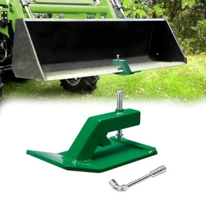 Tractor Bucket Edge Tamer, Heavy Duty Steel Bucket Attachments, 12" Long Skid... - Picture 1 of 1
