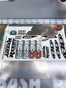 Team Associated RC Sponsor Decals- AE-REEDY-Stickers {missing A Few} USA Shipped - Picture 1 of 2