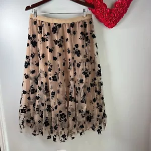 Boutique Mujer Tutú Tul Falda Elástica Cintura Alta En Capas 3XL en Marrón Negro - Imagen 1 de 10