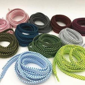 2024 NUEVOS CORDONES DE ZAPATOS PLANOS PREMIUM PUNTOS COLORIDOS PARA TODOS LOS ESTILOS DE ZAPATOS ZAPATILLAS - Imagen 1 de 2