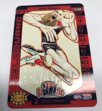 2017 AFL TEAMCOACH TRADING CARD GLOW FOOTY POWERS CARD GFP11 MAX GAWN-MELBOURNE