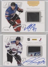 2011-12 Panini Dominion /25 Gabriel Landeskog Mika Zibanejad #16 Rookie Auto RC