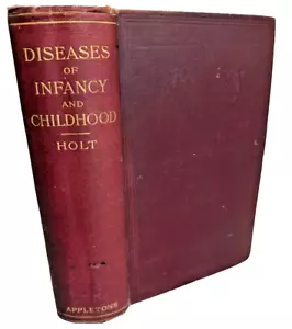 RARE Diseases of Infancy and Childhood Holt 1903 2nd Ed Antique Medical Book - Picture 1 of 23