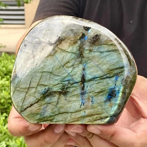 2.99LB Natural elongated stone Madagascar polished crystal healing stone - Picture 1 of 12