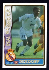 CLARENCE SEEDORF #102 REAL MADRID 1996-97 CROMO MC MUNDICROMO LIGA 96/97 - Picture 1 of 2