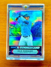 Julio Rodriguez RARE REFRACTOR ROOKIE INVESTMENT CARD SSP CHROME ROY MVP MINT