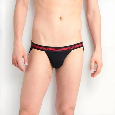 Correa deportiva HUGO By Hugo Boss Triplet Planet 3 para hombre talla S negra nueva en paquete Foto 1 de 4