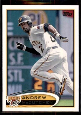 2012 Topps Andrew McCutchen #497 Pittsburgh Pirates - Image 1 of 2