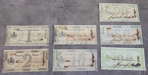 Nachdruck auf Papier mit W/M Brasilien Banknoten 1833 Y. Kupferaustausch KOST... - Picture 1 of 11