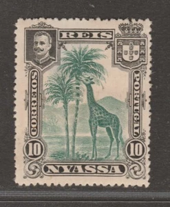 NYASSA 1901 10 Reis Giraffe MH - Bild 1 von 2