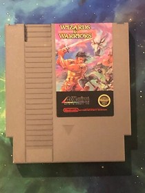 NES Game - Wizards & Warriors - 1987 and Tested