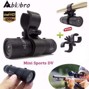 Videocámara de caza deportiva casco de acción cámara 1080P para rifle de escopeta DV + clip de pistola - Imagen 1 de 10