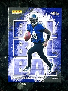 Lamar Jackson 2021 Panini Instant MY CITY 1/1130 Baltimore Ravens #MC3 - Picture 1 of 3