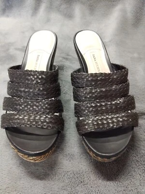 Dana Buchman D B Billy Woven Slip on Slide Sandals Shoes size 7.5 Medium - Image 1 of 4