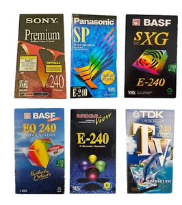 Leerkassette VHS Kassetten leer NEU 240min - Bild 1 von 1