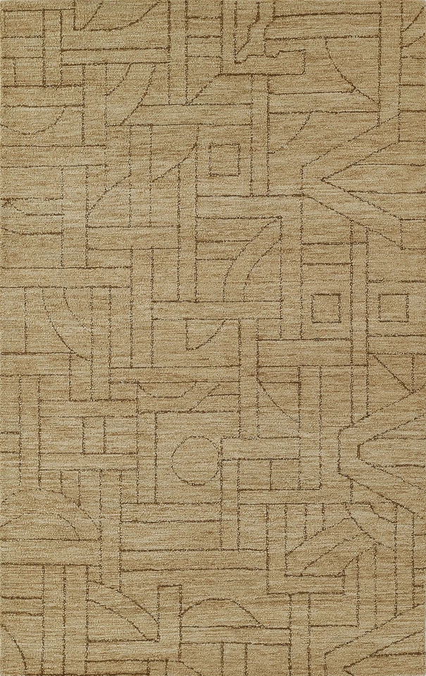 Momeni Teppe Wool Area Rug Natural, 2'3" X 8' Runner - Image 1 of 4