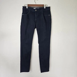 Old Navy The Rockstar Skinny Women's size 12 Long Dark Wash Blue Denim Jeans - Picture 1 of 10