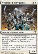 WEATHERED BODYGUARDS X4 4 4X Time Spiral MTG Magic the Gathering Cards DJMagic