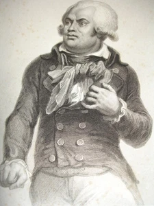 GRAVURE RÉVOLUTION / DANTON signée Raffet - Picture 1 of 1