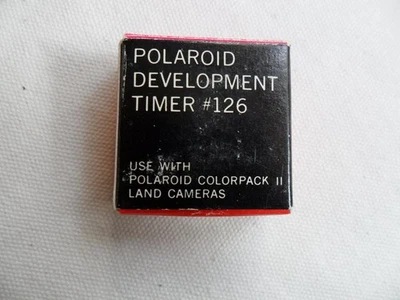 Temporizador de Desarrollo Polaroid Modelo 128 - Caja Original e Instrucciones, Sin Estuche Foto 1 de 4