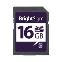 BrightSign Speicherkarte micro SD Class 10 Micro SD 16 GB SDHC-16C10-1(M) - Immagine 1 di 2