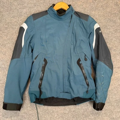 BMW Motorrad Tourshell Motorcycle Jacket Womens 38 Blue Armour Moto - Image 1 of 4