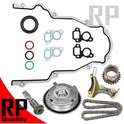 Timing Chain Kit Gasket Solenoi Fit GMC Sierra Savana 2500 Envoy Yukon SAAB 6.2L - Image 1 of 4