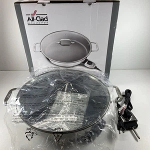 All-Clad 7 Quart Electric Stainless Steel Nonstick Skillet #SK492D50 Open Box - Picture 1 of 13