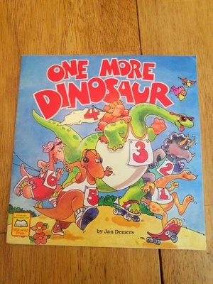 One More Dinosaur by Jan Demers (1989, Trade Paperback) - Image 1 of 4