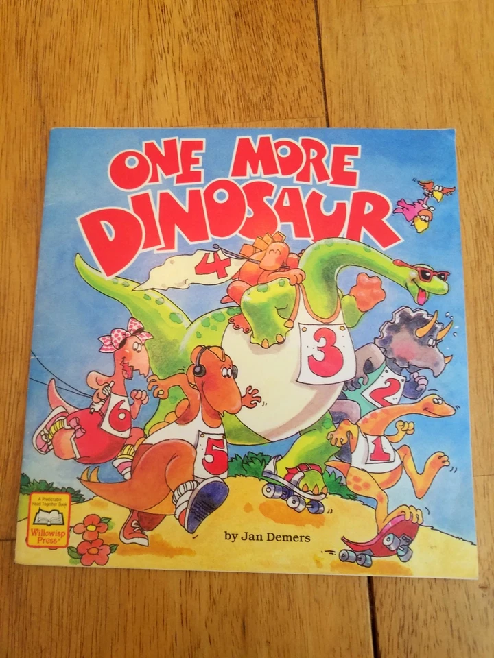 One More Dinosaur by Jan Demers (1989, Trade Paperback) - Image 1 of 4