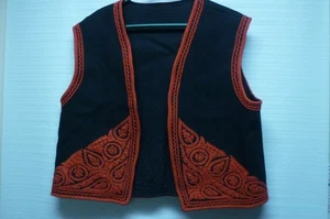 TURKISH STYLE HAND MADE VEST - Picture 1 of 8