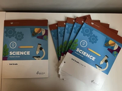 Life Pac 2nd Grade Science Curriculum Units 6-10 + Teacher's Guide - Image 1 of 4