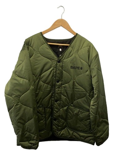A BATHING APE (BAPE) Giacca trapuntata A BATHING APE kaki XXL usata