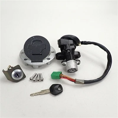 01-02 SUZUKI GSXR1000 Ignition Gas Fuel Petrol Tank Cap Seat Lock Key Set K1 K2 - Image 1 of 4
