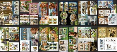 Colección de razas/perros Pt. 3 (países S - U) - 52 s/s MNH #CNA403 Foto 1 de 4