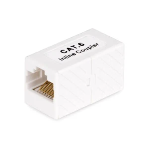 Startech IN-CAT6-COUPLER-U1 RJ45 COUPLER INLINE CAT6 ETHERNET COUPLER F/F - Picture 1 of 1