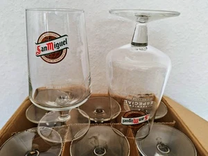 12 San Miguel Biergläser 30 cl - Bild 1 von 6