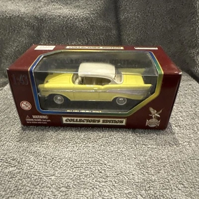 Chevrolet Road Legends 1957 dos puertas techo rígido dos tonos escala 1:43 nuevo en caja SV008 Foto 1 de 4