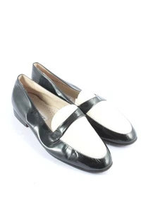 JOY HARPER Mocassino Donna Scarpa Taglia IT 38 nero-bianco stile professionale - Foto 1 di 5