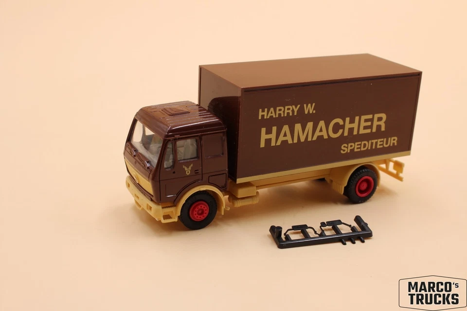 Herpa MB Mercedes NG box truck “Harry W. Hamacher Spedition” 1:87 /H24928 - Image 1 of 1