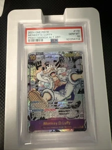 One Piece Monkey.D.Luffy PRB01 Manga Alternate Art OP05-119 PSA 10 Gem Mint - Picture 1 of 2