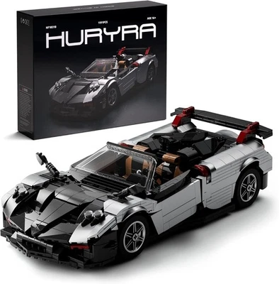 Nifeliz HURYRA 1:14 Scale Supercar Building Set 1191-Piece Metallic Model - NIB - Image 1 of 4
