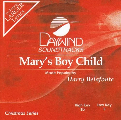 Mary's Boy Child [accompaniment/performance Track] - CD - Single - SEALED/NEW - Image 1 of 1