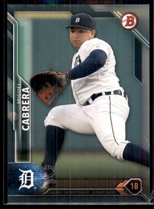 2016 Bowman Miguel Cabrera Detroit Tigers #33 - Picture 1 of 2