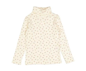 Bonpoint Pink Cherry Printed Beryl Turtleneck Size 4 - Picture 1 of 1