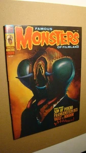 FAMOUS MONSTERS 104 *HIGH GR* SON OF PSYCHO VAULT OF HORROR KELLY ART THE FLY - Picture 1 of 2