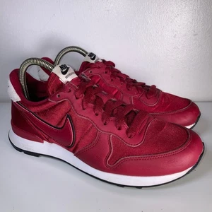 Nike Internationalist Heat Mujer Entrenadores Reino Unido 5 Rojo Con Cordones Informales AQ1274-800 - Imagen 1 de 14