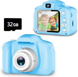 Kids Digital Camera for 3-9 Years Old Boys Girls, Usb, W/ 32GB SD Card  - Picture 1 of 7